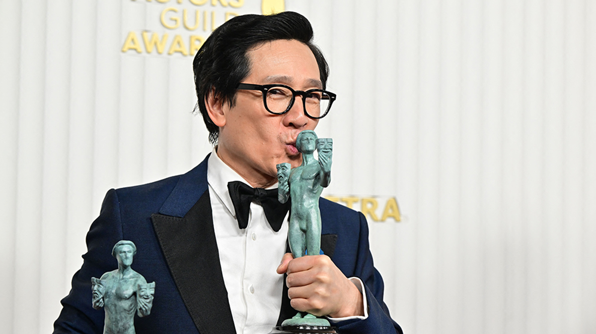 Everything Everywhere All at Once sweeps SAG Awards with top trophies