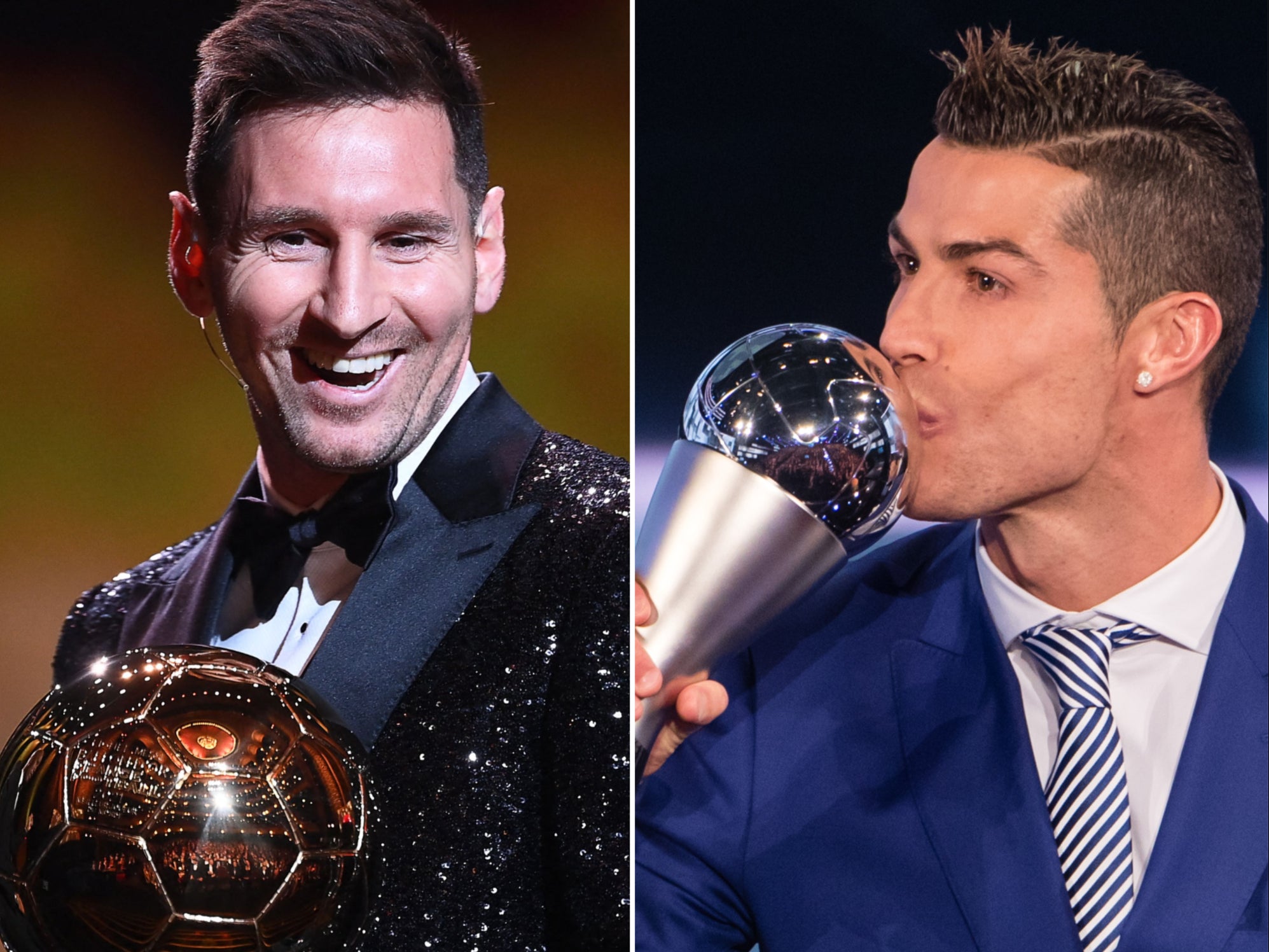 Lionel Messi and Cristiano Ronaldo have made a habit of winning the biggest prizes