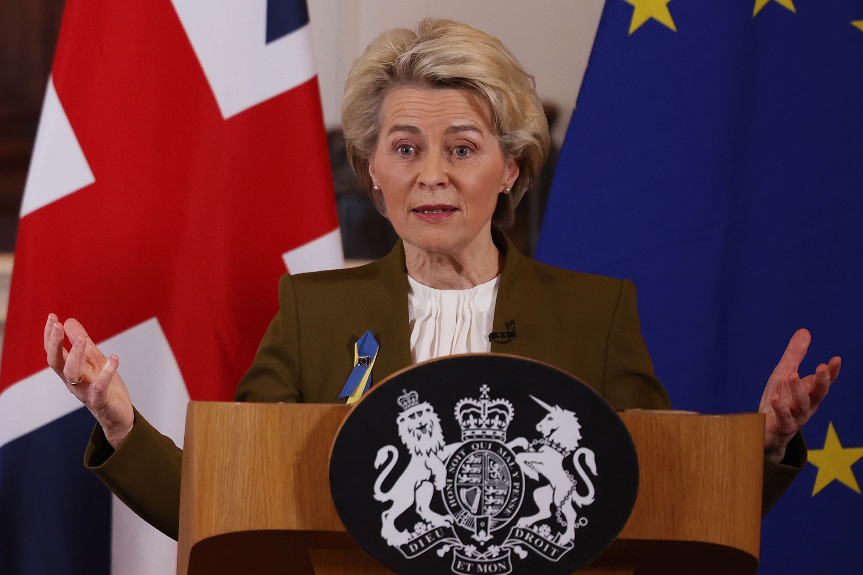 European Commission president Ursula von der Leyen (Dan Kitwood/PA)