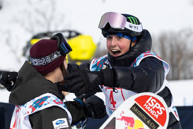 Great Britain’s Mia Brookes became the youngest world champion in snowboarding history(Miha Matavz/Handout Photo/FIS)