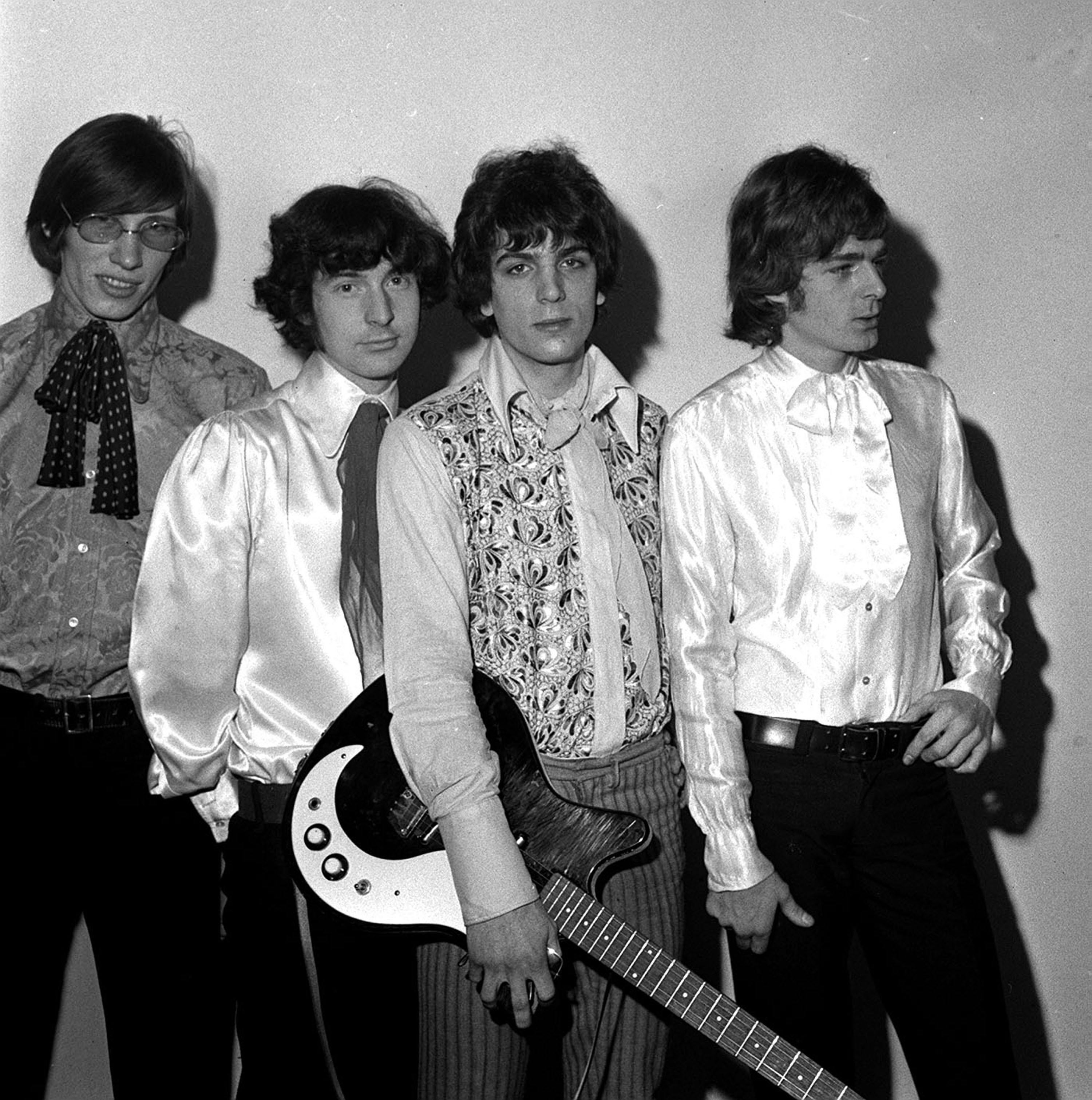 Roger Waters, Nick Mason, Syd Barrett and Rick Wright of Pink Floyd in 1967