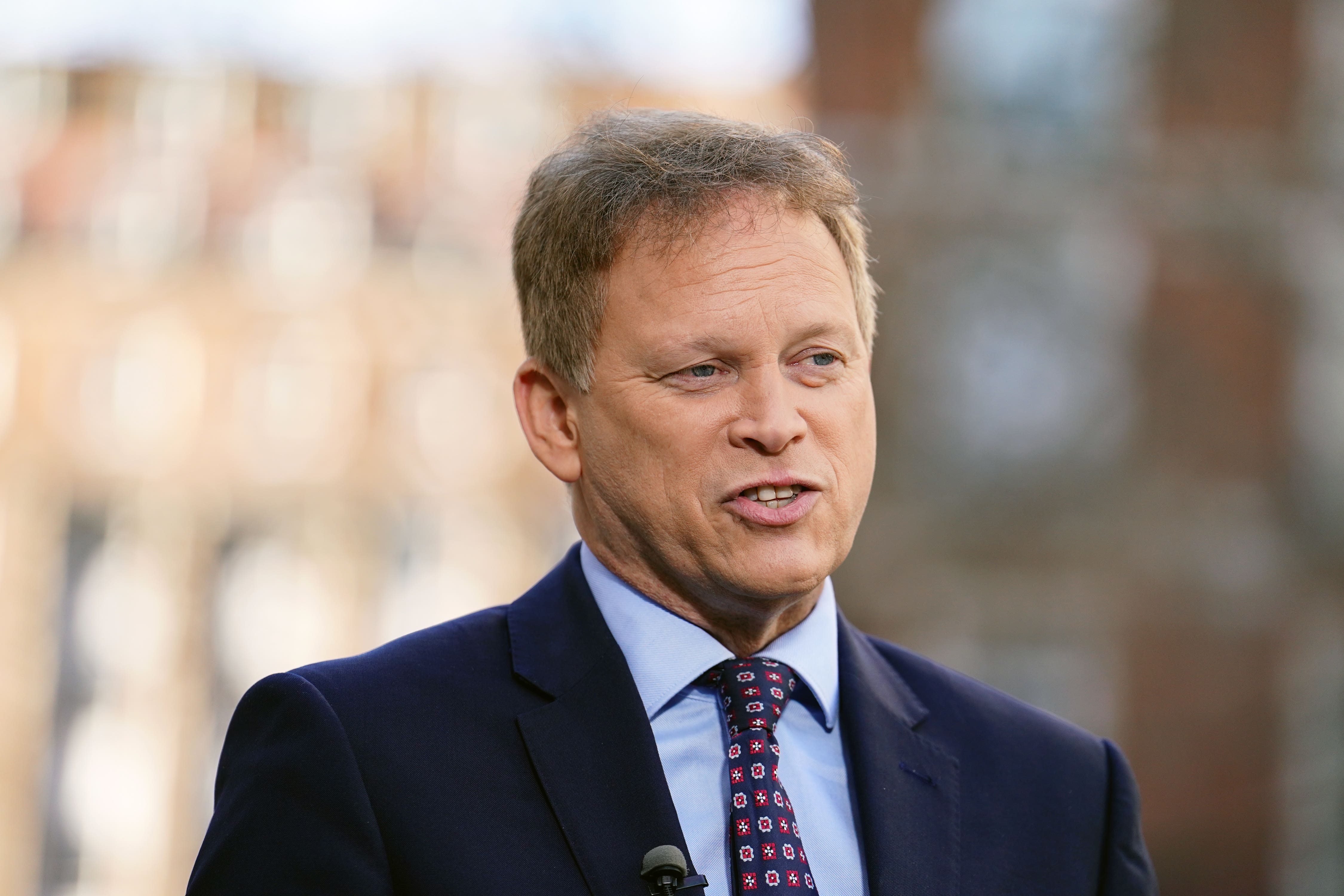 Grant Shapps said the UK needs more nuclear and renewables to become more energy independent (Jordan Pettitt/PA)