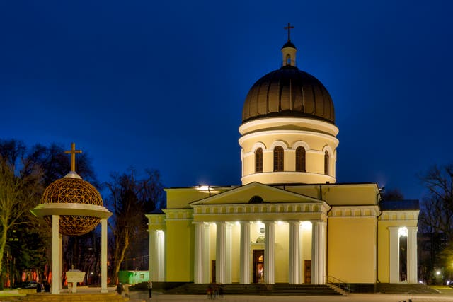 <p>Chișinău’s Nativity Cathedral, Moldova</p>