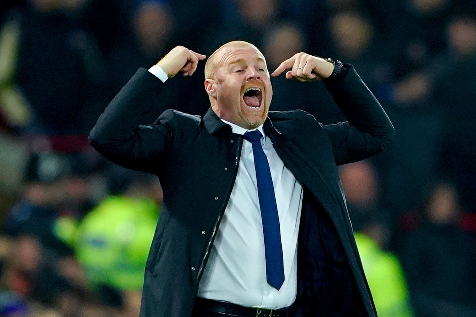 Sean Dyche wants to change Everton’s mentality away from Goodison Park (Peter Byrne/PA)