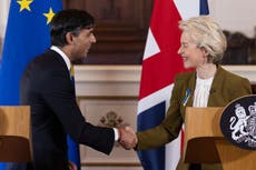 Rishi Sunak ‘seeks EU deal’ to end Brexit border chaos for holidaying Brits