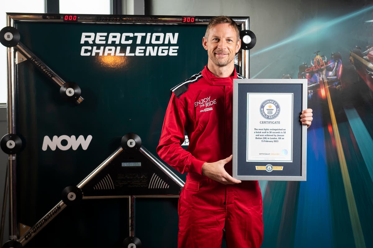 Jenson Button adds another string to his bow – breaking a Guinness World Record 