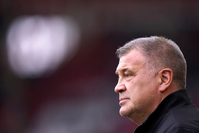 Shaun Wane will lead England into the 2025 World Cup (Tim Goode/PA)