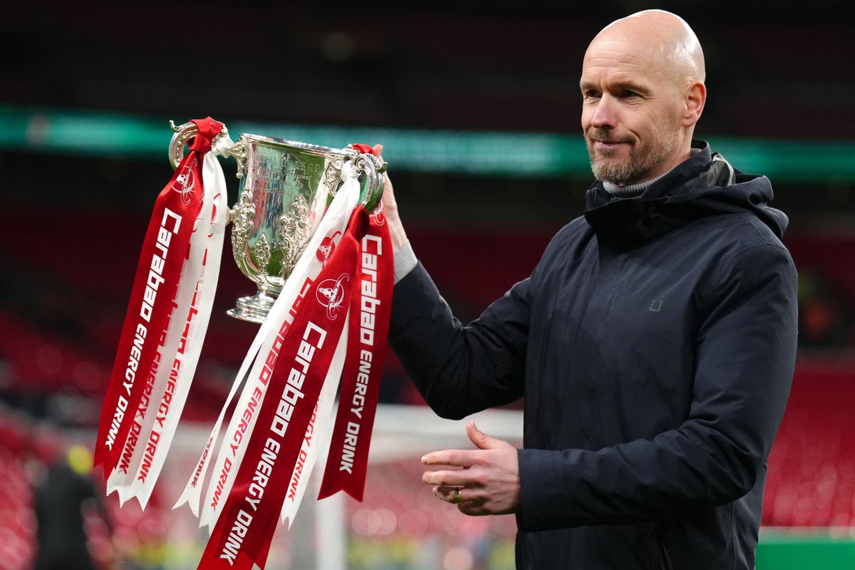 Erik ten Hag&rsquo;s four-word message to Manchester United after Carabao Cup win