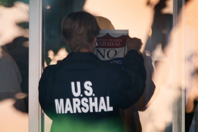 <p>Sensitive information was compromised during the security breach, the US Marshals Service said</p>