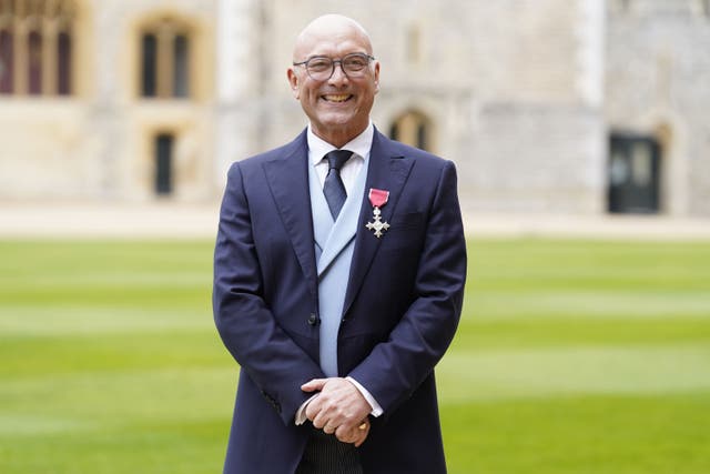 Gregg Wallace urged the public to use preserved vegetables (Andrew Matthews/PA)