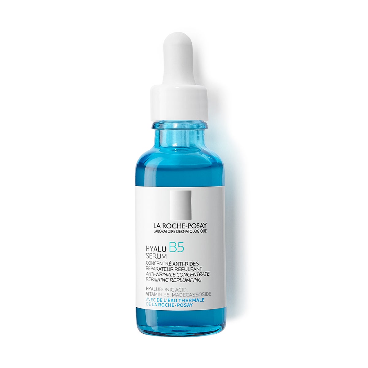 For a plumping, hydrated look and feel, opt for La Roche-Posay’s Hyalu B5 serum