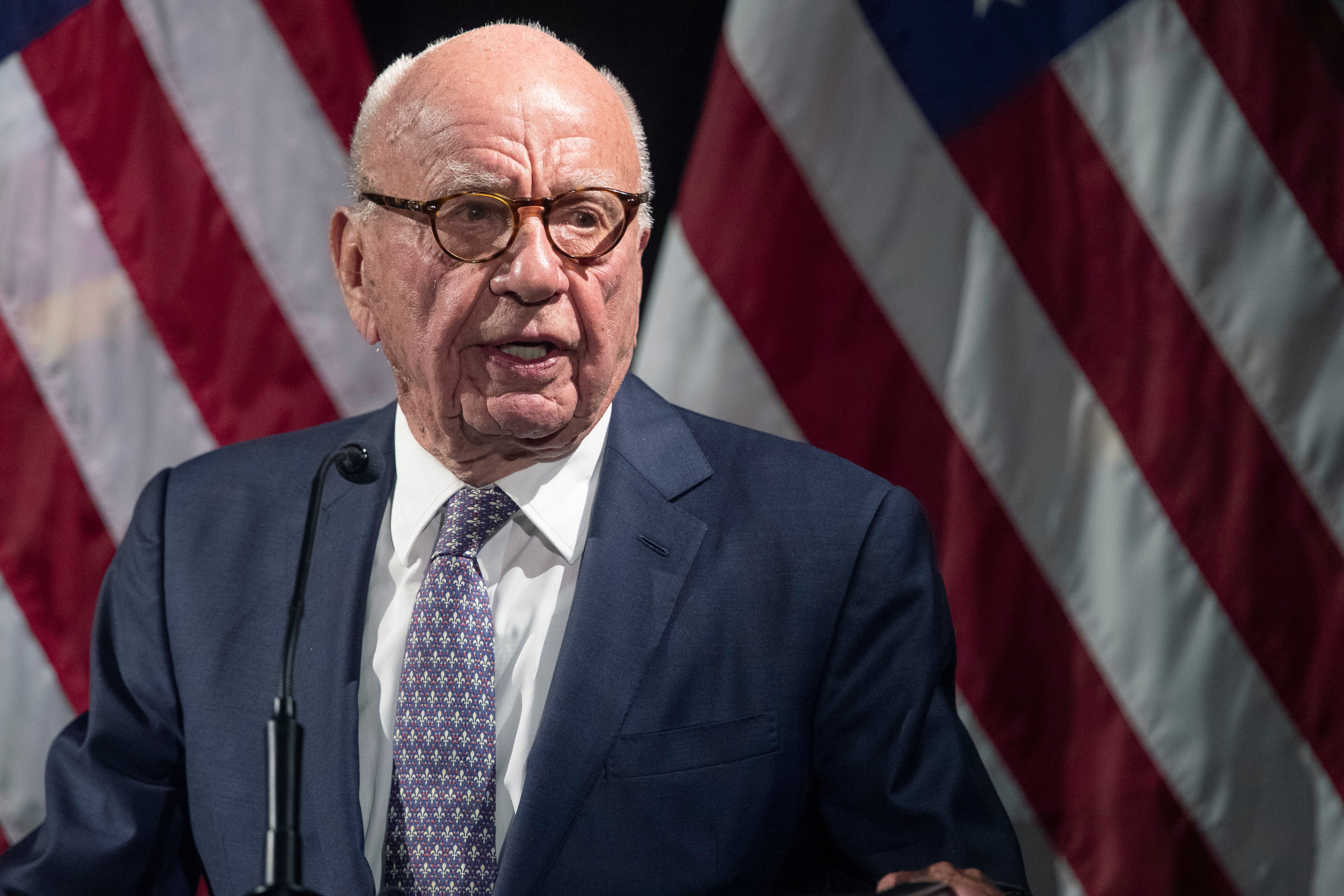 Fox Corporation chairman Rupert Murdoch