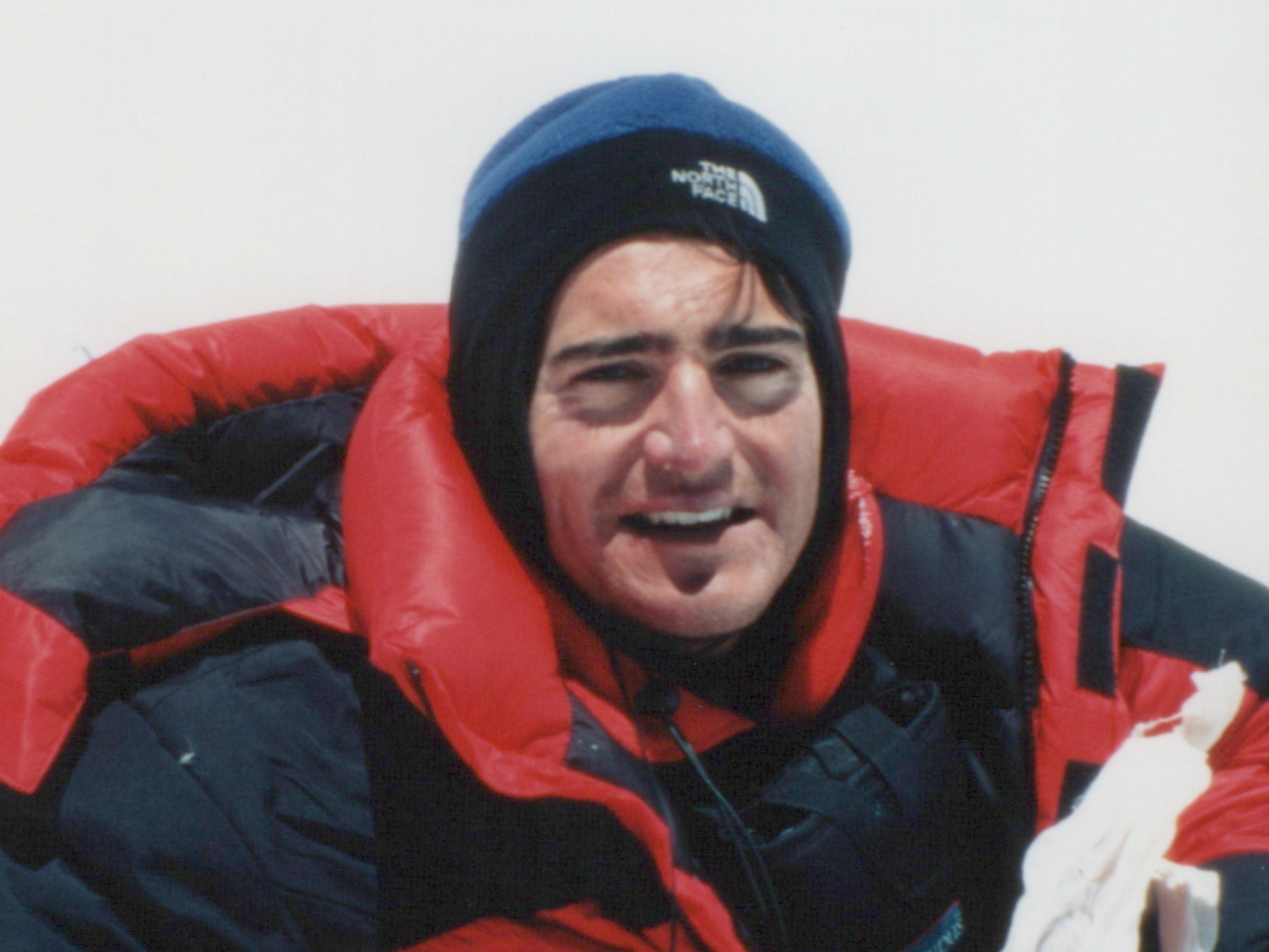Michael Matthews before he went missing on Mount Everest in 1999