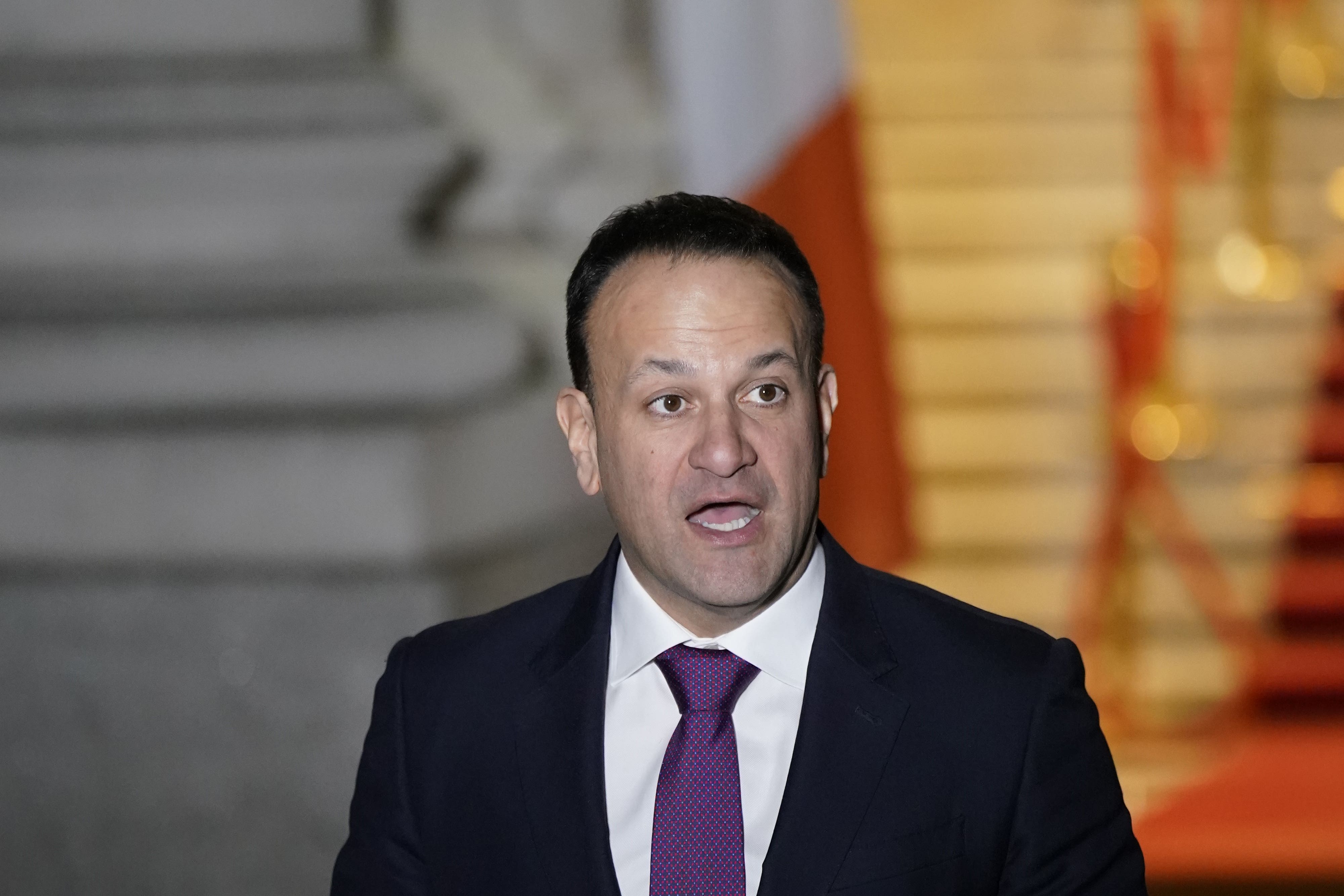 Irish premier Leo Varadkar said it is “reasonable” for the DUP to be given time to consider the agreement struck between the EU and the UK (PA)