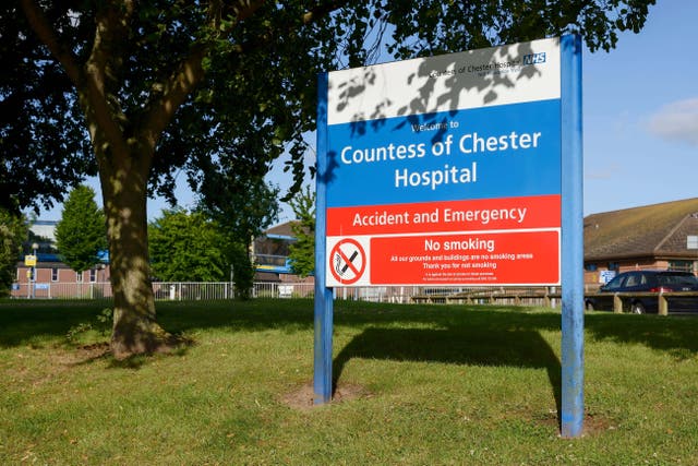 Countess of Chester Hospital (Andrew Paterson/Alamy/PA)