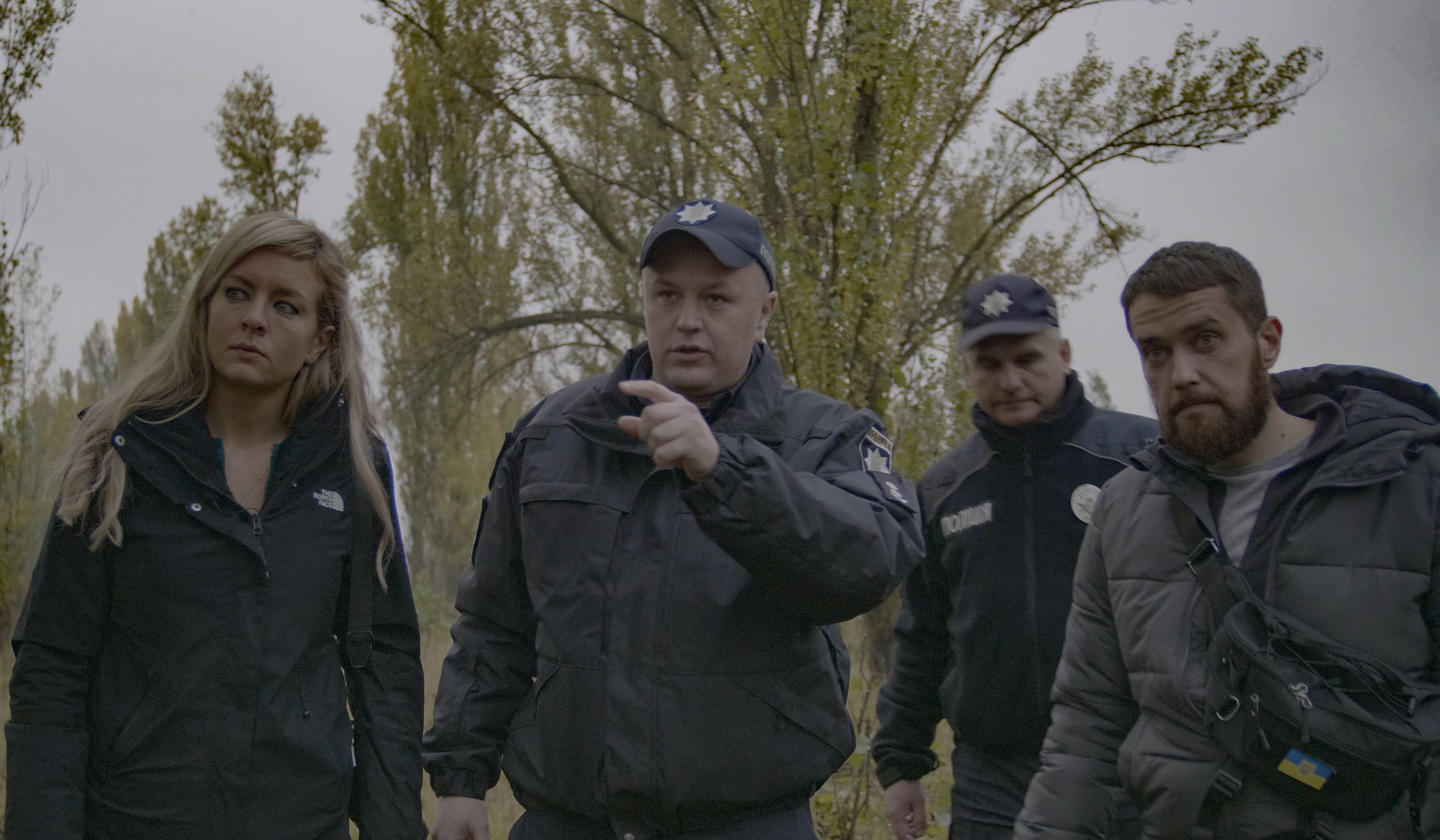 Trew interviews police looking for bodies in Ukraine