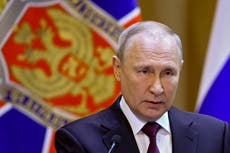 Ukraine-Russia war news – live: Putin makes major move against ‘degenerate West’