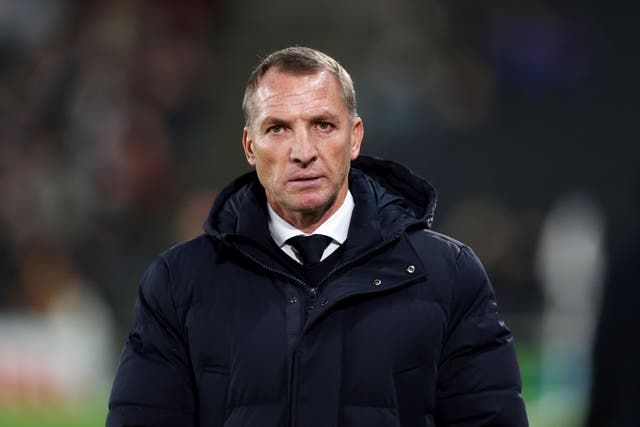 File photo dated 20-12-2022 of Brendan Rodgers, who believes Leicester have futureproofed their squad – despite Jack Harrison slipping through his fingers. Issue date: Thursday February 2, 2023. Issue date: Monday February 27, 2023.