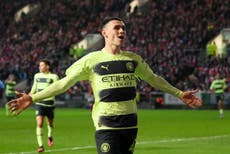 Phil Foden scores brace as Man City cruise past Bristol City in FA Cup