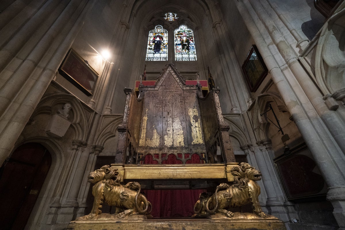 New details discovered on centuries-old chair King Charles will sit on at coronation