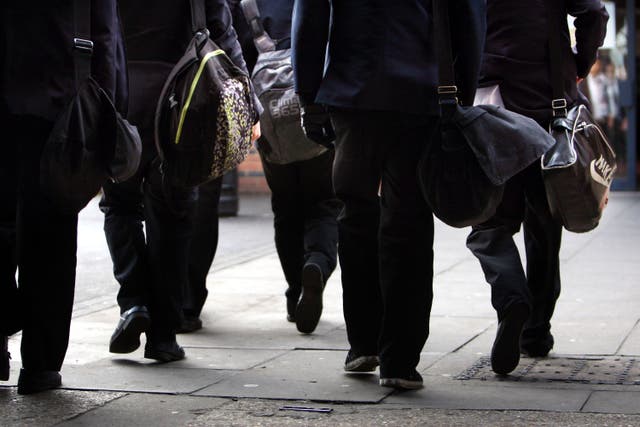 The majority of secondary schools do not prioritise poorer pupils for admission, a report has shown (David Jones/PA)