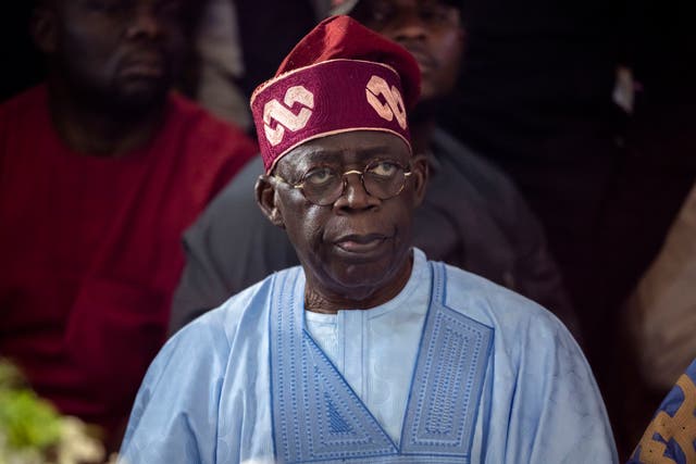 <p>Bola Tinubu has been declared new president of Nigeria </p>