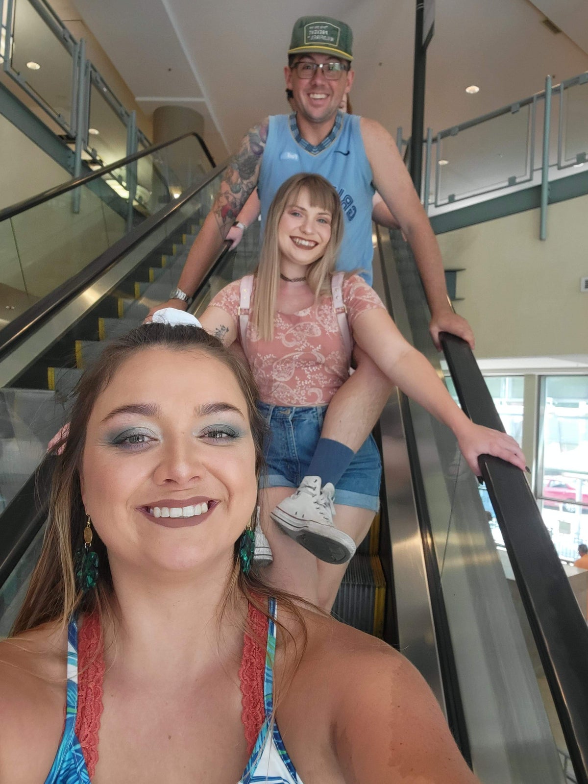 ‘They call us disgusting sinners’: Throuple who went viral after meeting on Tinder say strangers hoped they’d break up