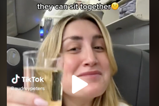 Influencer applauded for refusing to swap seats so family can sit together on flight