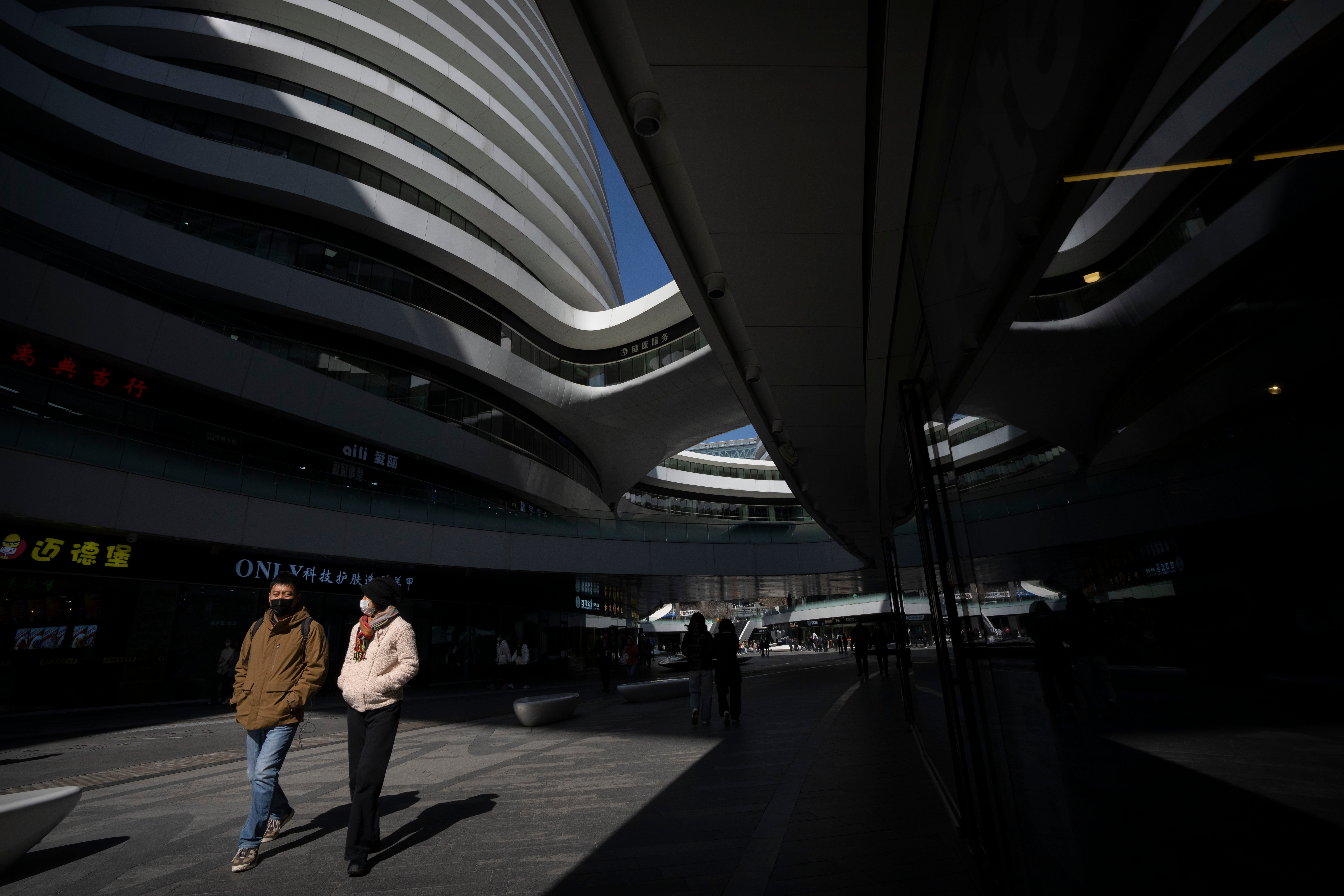 Virus Outbreak China Daily Life