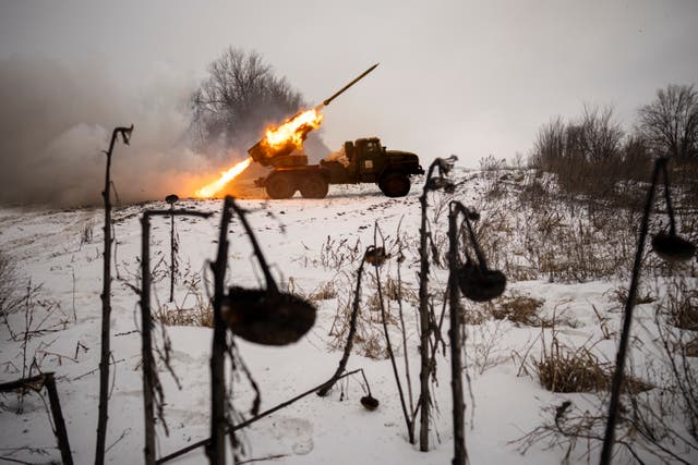 <p>Ukraine’s forces have been been running out of shells and rockets around Kupiansk </p>