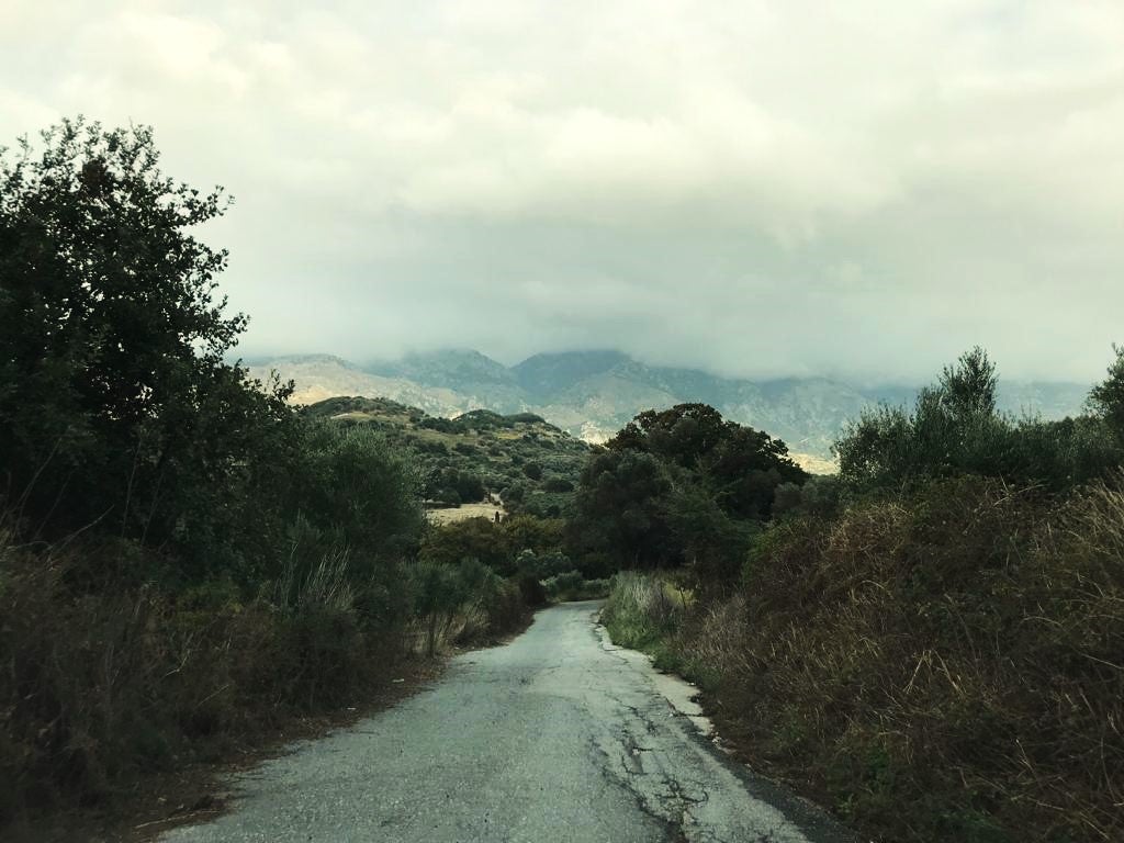 On the road through Crete’s Amari Valley