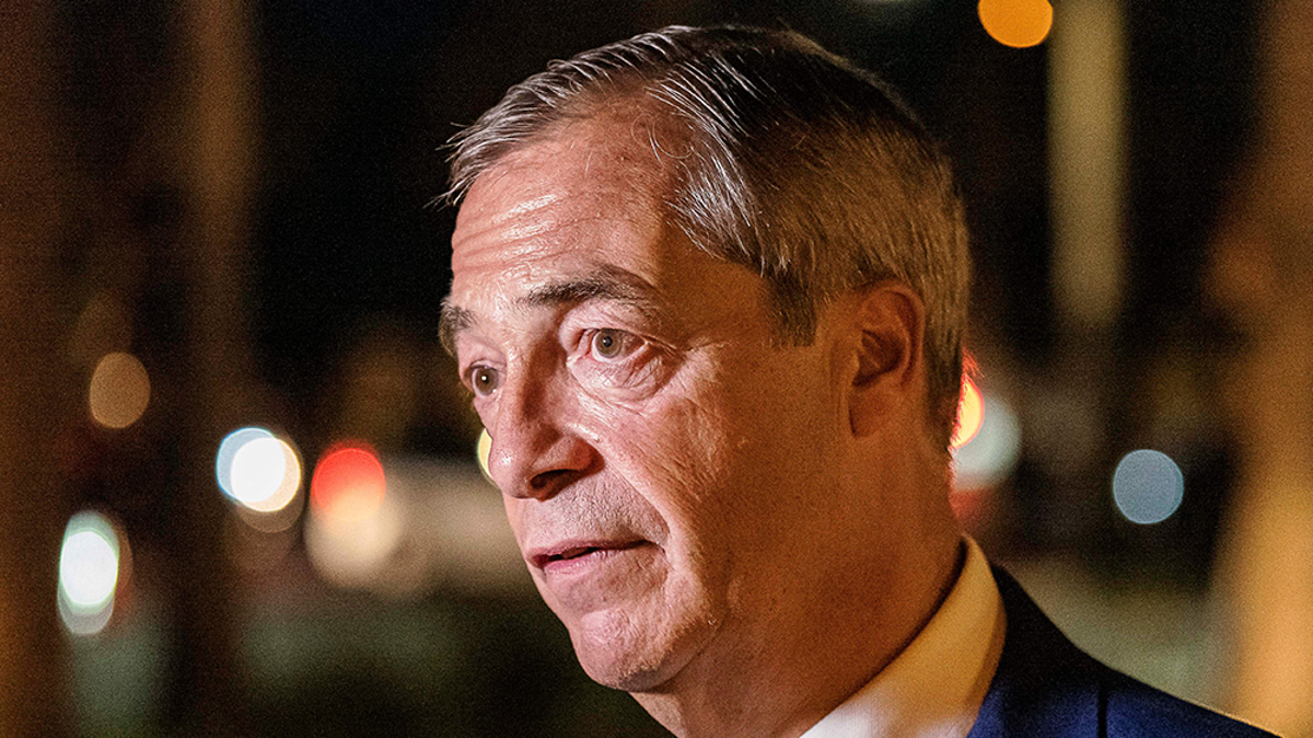 Nigel Farage says Windsor Framework means Northern Ireland ‘still part of the EU’