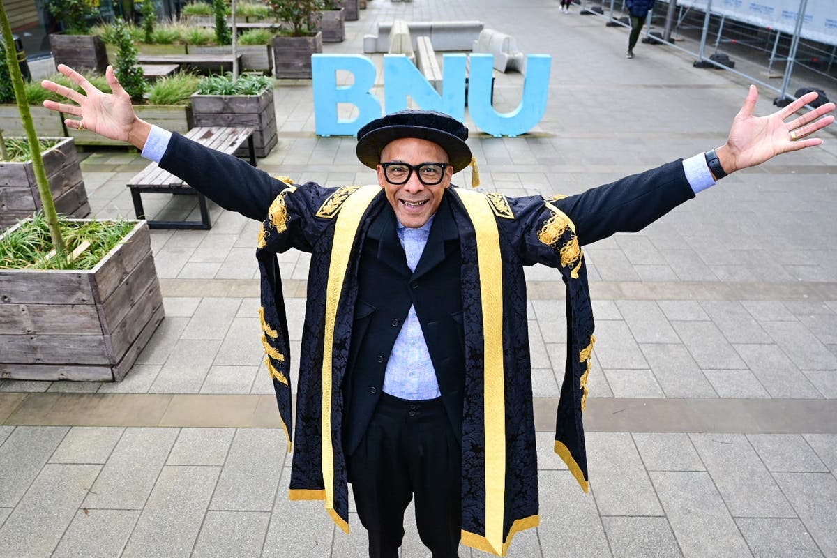 Jay Blades made chancellor of former university and receives honorary doctorate
