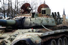 Russia forced to use 60-year-old tanks because of heavy losses, says UK