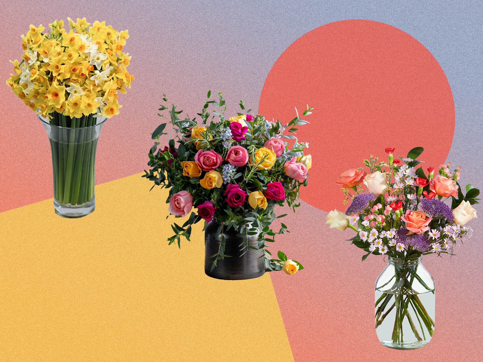 17 best Mother’s Day flowers to make her smile,  from hand-tied bouquets to letterbox blooms