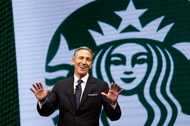 Senate Starbucks CEO
