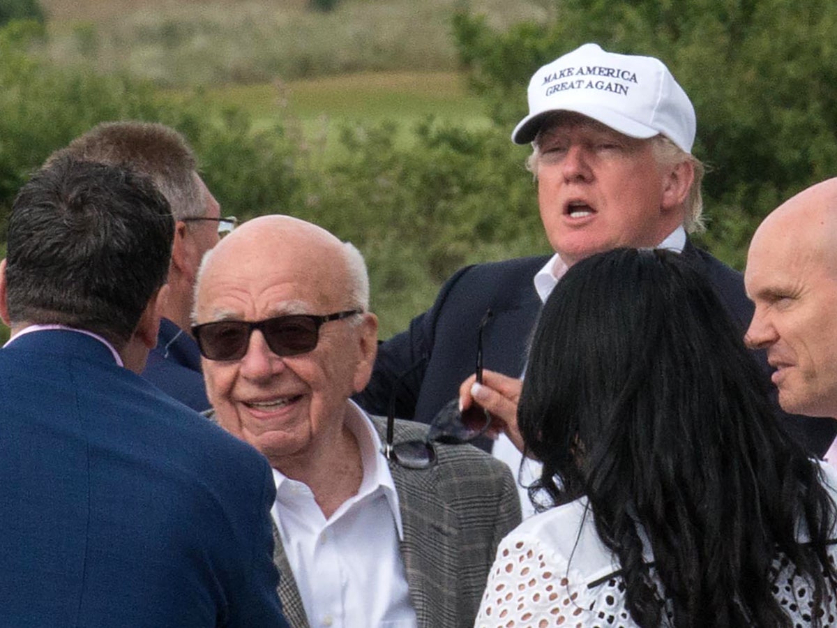 Trump ‘soft banned’ from Fox News amid clash with Murdoch over election lies coverage