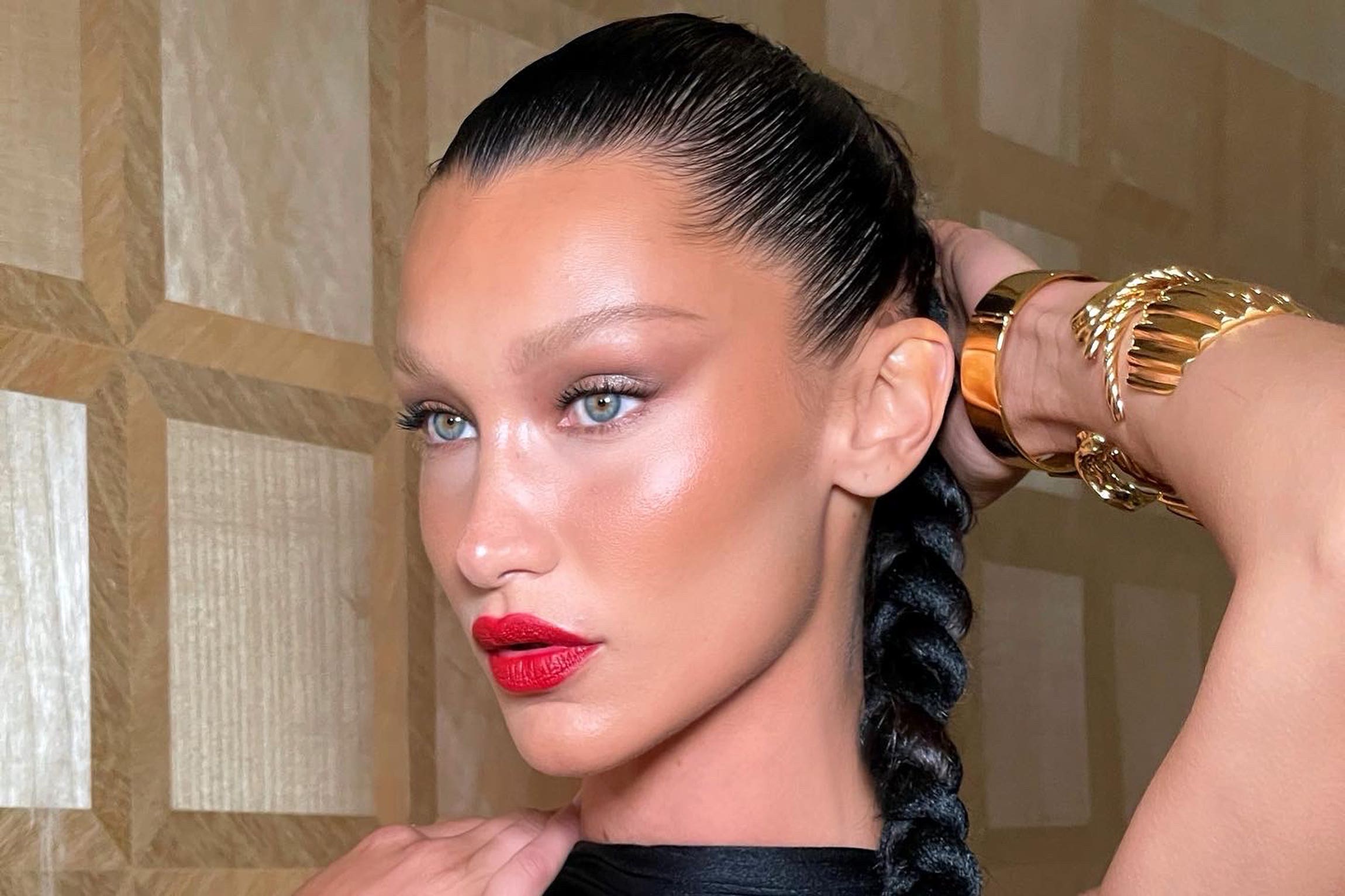 Bella Hadid is the new face of Charlotte Tilbury Beauty