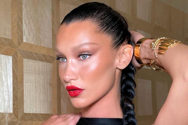 Bella Hadid is the new face of Charlotte Tilbury Beauty (Charlotte Tilbury Beauty/PA)