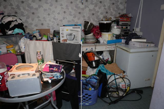 The bedroom of Kaylea Titford (Dyfed-Powys Police/PA)