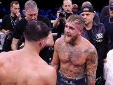 Jake Paul opens up on locker-room meeting with Tommy Fury after defeat by Briton