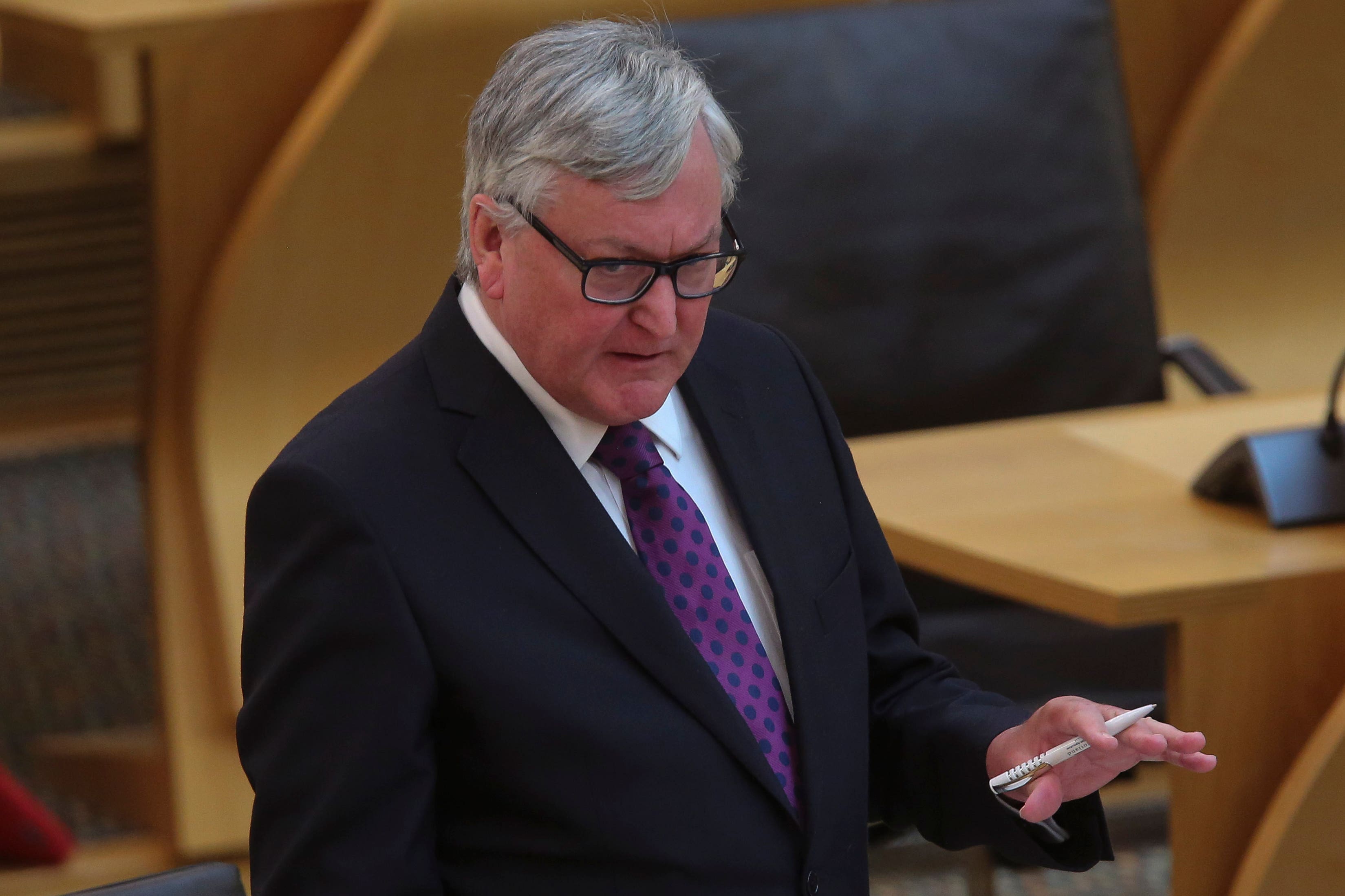 SNP MPS Fergus Ewing is calling for Scotland’s most senior civil servant to come before Holyrood and answer questions on deposit return. (Fraser Bremner/Scottish Daily Mail/PA)