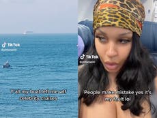 A woman on TikTok claimed a cruise ship left her ‘stuck on an island’ - but is that what really happened?