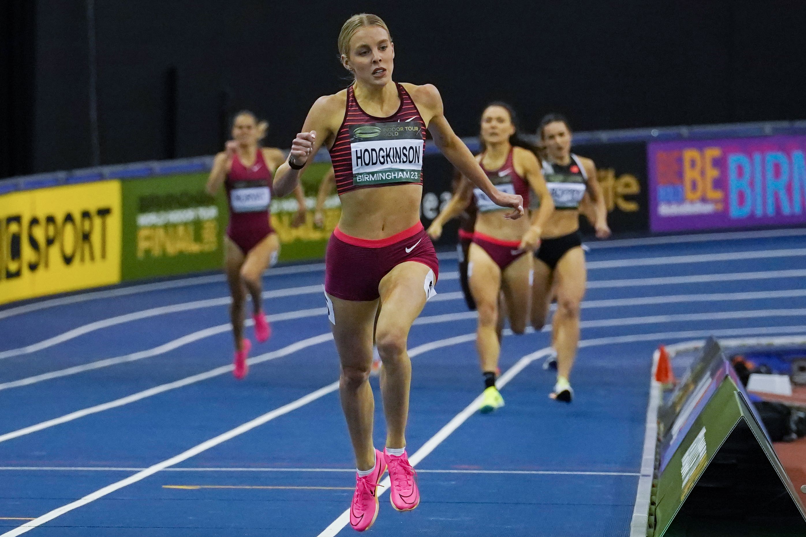 Keely Hodgkinson is aiming for more success in Turkey. (Martin Rickett/PA)