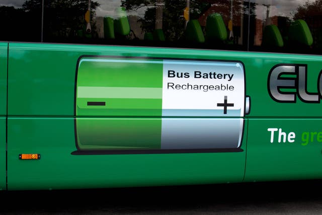 Nearly 120 new battery electric buses will be deployed in England as part of a £25.3 million Government investment (Colin Underhill/Alamy Stock Photo/PA)