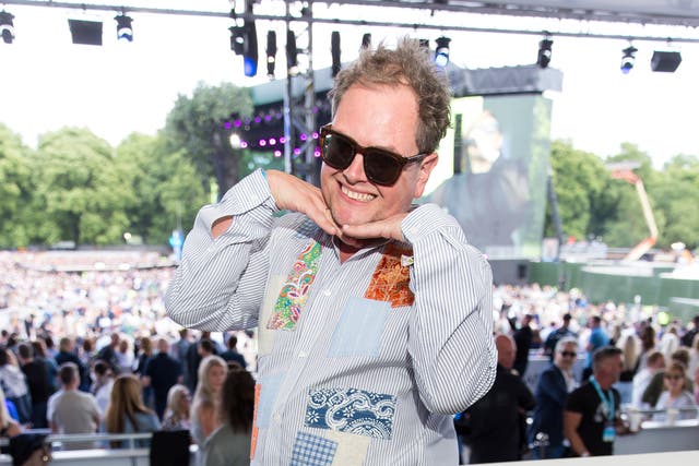<p>Alan Carr attends as American Express presents BST Hyde Park at Hyde Park on July 02, 2022</p>