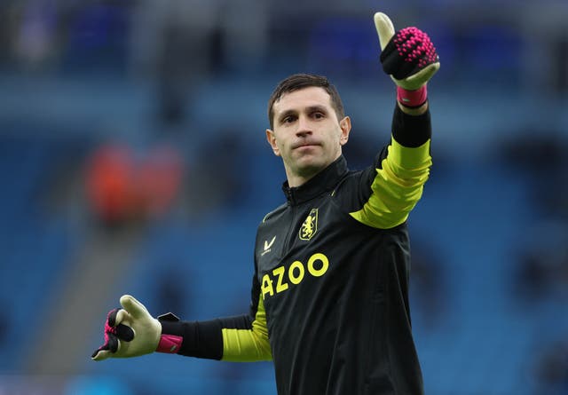 <p>Emi Martinez has a challenge he is looking to achieve at Aston Villa </p>
