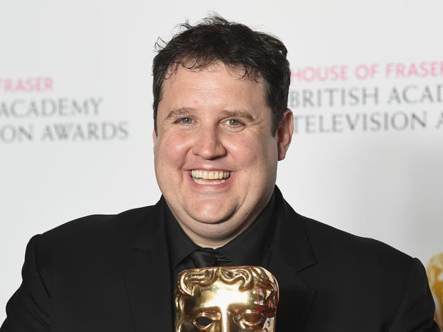 <p>Peter Kay pictured at the Baftas in 2016</p>