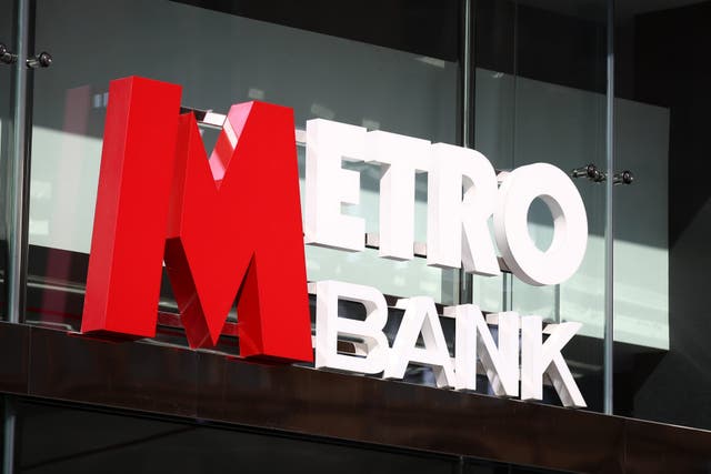 Metro Bank has narrowed its losses and said it is well on its way to being profitable after cutting costs and seeing its finances bolstered by higher interest rates (Mike Egerton/PA)