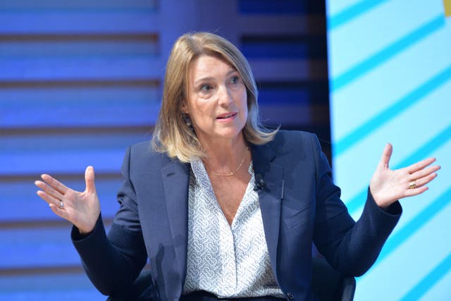 Dame Carolyn McCall said the broadcaster has “handled” criticism of the Who Wants To Be A Millionaire? presenter’s column for The Sun newspaper “quite well” (Richard Kendal/RTS/PA)